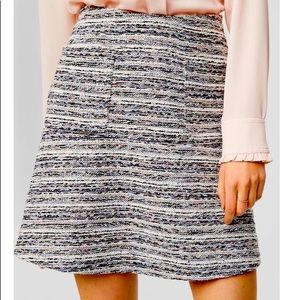 Loft Boucle Pockets Skirt